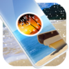 Beach Clock Live Wallpaper icon