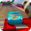 Superhero Car Race: Mega Ramp icon