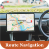 GPS driving directions & voice route navigation icon