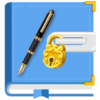 Diary with lock icon