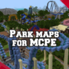 Amusement Park maps for Minecraft PE icon