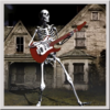 Skeleton Guitarist Live Wallpaper icon