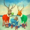 ❄ Deer Simulator Christmas Game 3D Family Xmas icon