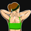 Neck exercises Pain relief icon