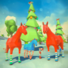 🎅🐴 Horse Xmas Simulator Family Happy New Year icon