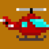 Helicopter endless flight icon