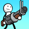 One Gun Stickman offline games icon