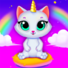 Unicorn Cat Princess Baby Game icon