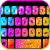 Rainbow Gradient Glitter Keyboard Theme icon