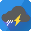 Rain Drop falling from the sky icon