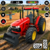 Village Tractor Farming Game icon