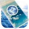 Cloud Clock Live Wallpaper icon