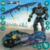 Bat Robot Moto Bike Robot Game icon