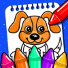 Kids Coloring Game Color Learn icon