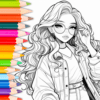 Doll Color: Princess Coloring icon