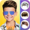 Boy Hair Changer Camera icon