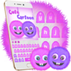 Cute Cartoon Monster Keyboard Theme icon