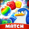 Pengle – Penguin Match 3 icon