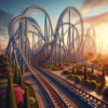 VR Roller Coaster Crazy Rider icon