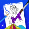 Princess Coloring Book ASMR icon