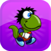 Green Dino Run icon