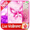 Pink glitter Live Wallpaper 2019 Pink glitter LWP icon