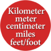 Length Converter: meter to feet to centimeter icon