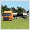 Farm Truck 3D: Milk icon