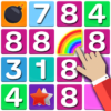 Merge number block puzzle icon