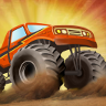 Crazy Truck 2 monster truck hit zombie driving racing speed game icon