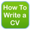 HOW TO WRITE A CV icon