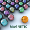 Magnetic balls bubble shoot icon