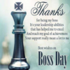 Happy Boss Day: Greetings, GIF Wishes, SMS Quotes icon