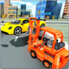 Real Car Traffic Forklift Sim icon