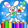 Live coloring for kids icon