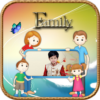 Family photo frames icon