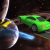 Galaxy stunt racing Game 3D icon