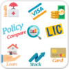 Apply Credit Cards, Loans, EMI & LIC Calculator icon