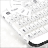 Keyboard for Android White icon