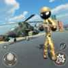 US Army Stickman Counter Rope Hero 3D icon