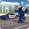 Police Panda Robot Shooting Transform Robot Games icon