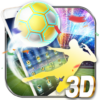 Huge Gold Football 3D Theme icon