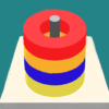 Sort it 3D: Hoop Stack Fun Puzzle Brain Games icon