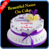 Write Stylish Name On Birthday Cake icon