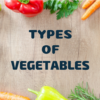 Types of Vegetable icon