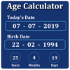 Age Calculator by Date of Birth (Days Months) icon