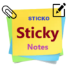 Sticko Sticky Notes App icon