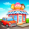 Cartoon City – farm to village icon