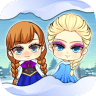 Matching Color Games with Frozen Cartoon Puzzle Blitz icon