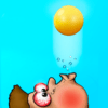 Blow Star blowing ball game icon